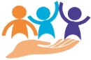 behaviour help logo hands and people