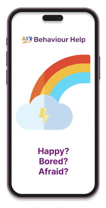 Rainbow of emotions app preview