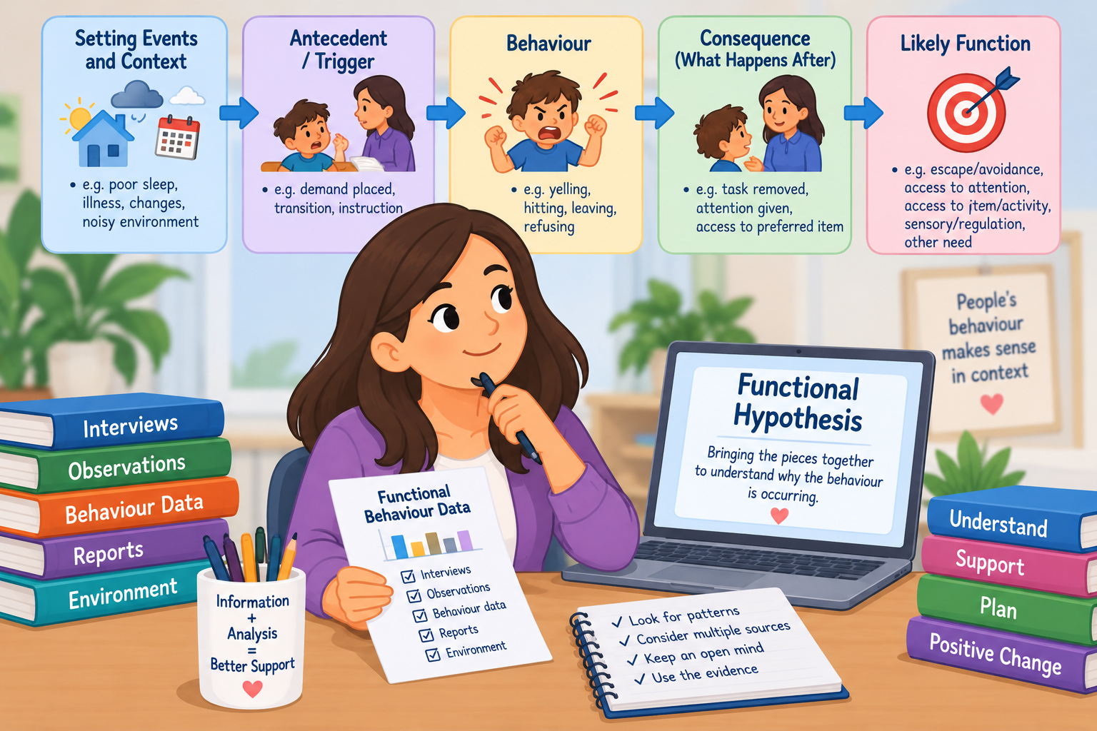 steps of functional behaviour assessments