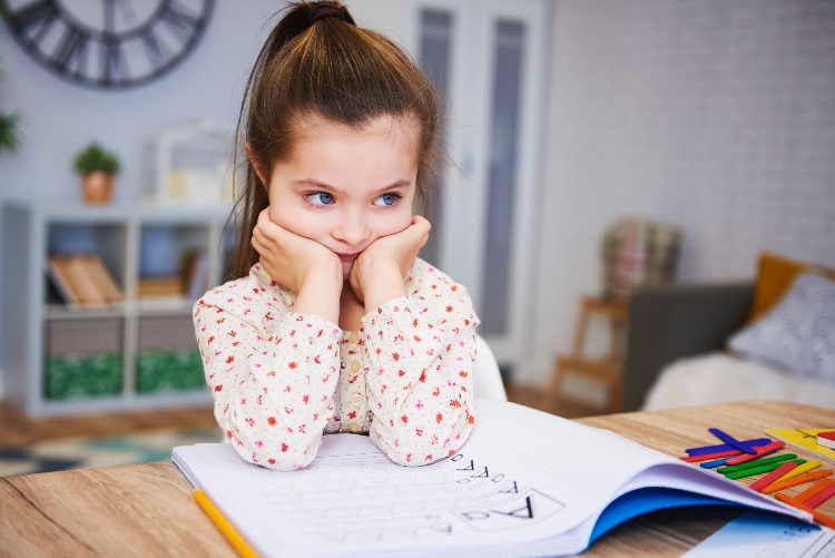 Children with ADHD have short attention spans