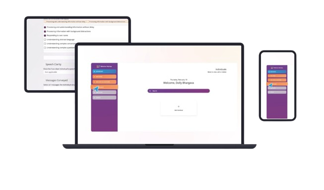 Behaviour Help App - functional behaviour assessment and positive behaviour support software on laptop, tablet and mobile