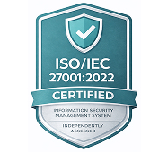 ISO/IEC 27001:2022 Certified